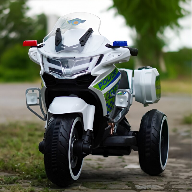 Moto de Policía 6 Volt Hasta 50 kg Moto de Policía 6 Volt Hasta 50 kg