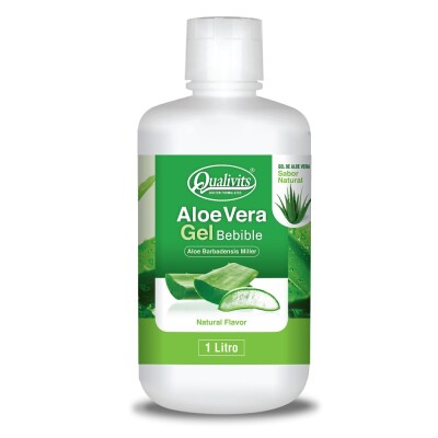 Aloe Vera Qualivits Sabor Natural 1 Lt. Aloe Vera Qualivits Sabor Natural 1 Lt.