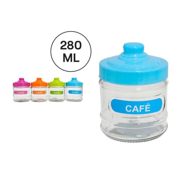 Recipiente Para Café 280 Ml. TARRO FANCY CAFE 280 ML.