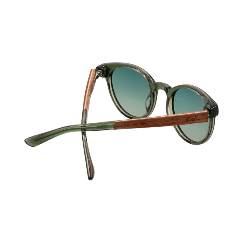 Lentes Indie Zac Oliva - Verde Degradé Lentes Indie Zac Oliva - Verde Degradé