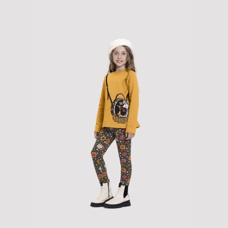 Conjunto Chiquititas Mostaza