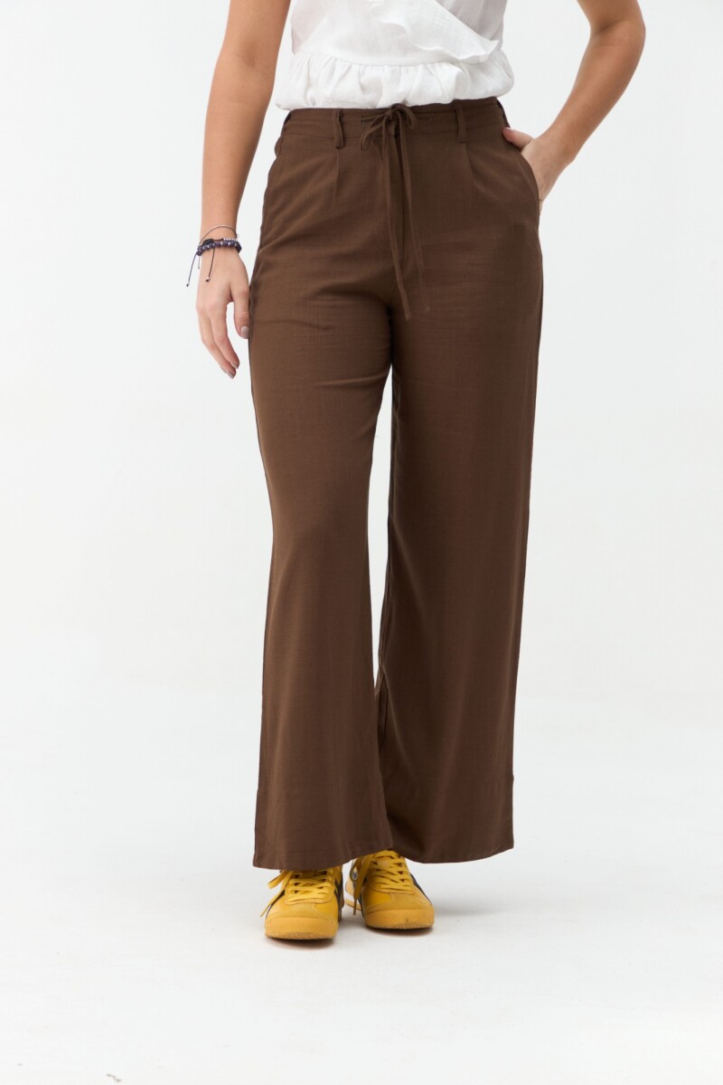 PANTALÓN GARDENIA - Marrón 