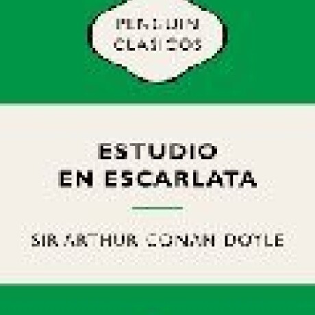 ESTUDIO EN ESCARLATA ESTUDIO EN ESCARLATA
