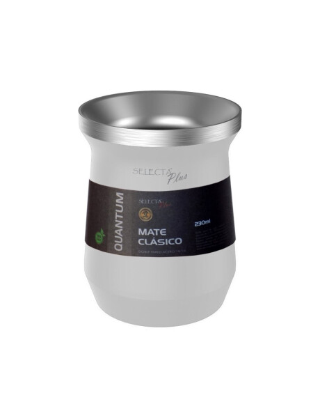 MATE 230ML ACERO INOXIDABLE BLANCO MATE 230ML ACERO INOXIDABLE BLANCO