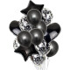 Set de Globos Fessta x14 Und Negro