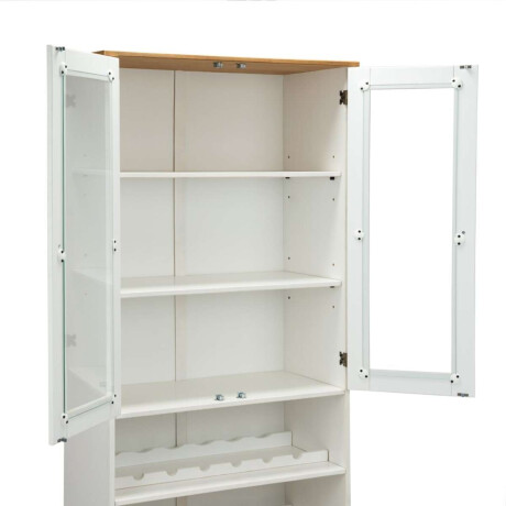 Biblioteca Vinera Estanteri­a Linea Mexicana Blanco