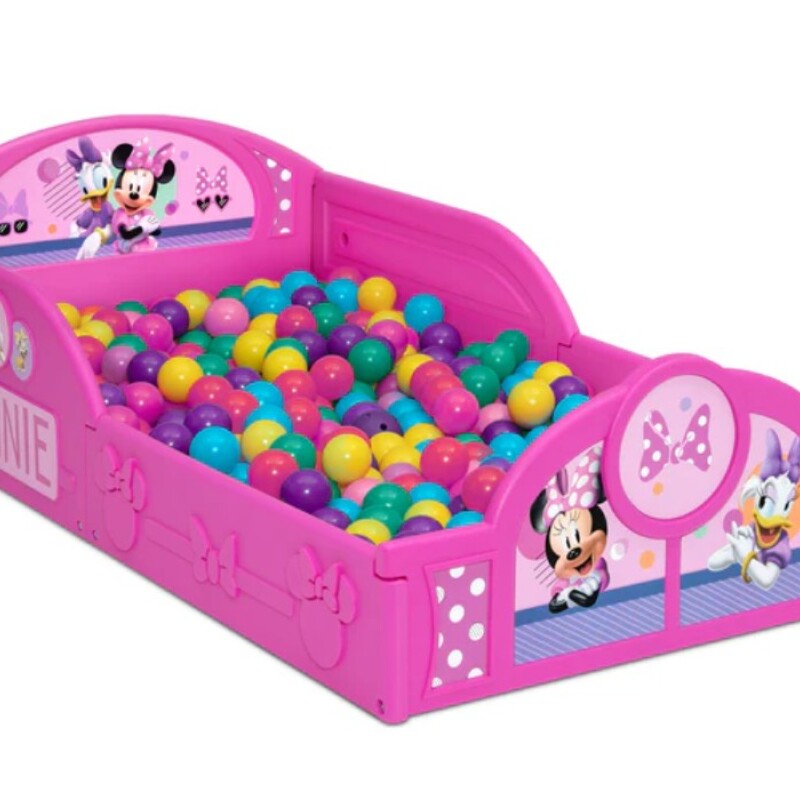 Juego de dormitorio de 3 piezas de Minnie Mouse para niños Delta Children Juego de dormitorio de 3 piezas de Minnie Mouse para niños Delta Children
