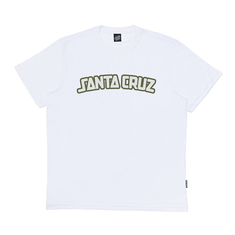 Remera Santa Cruz Arch Strip - Blanco Remera Santa Cruz Arch Strip - Blanco