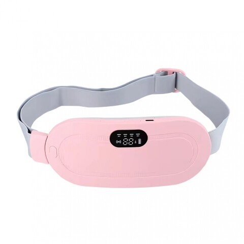 Cinturon Almohadilla Aliviador Dolor Mestrual Termica Recargable Variante Color Rosa