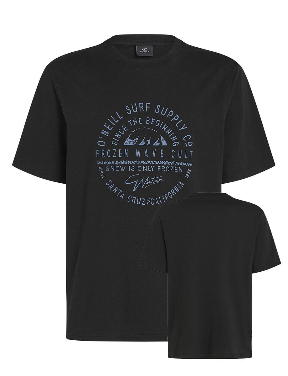 Remera O'Neill Chest Print - Negro 