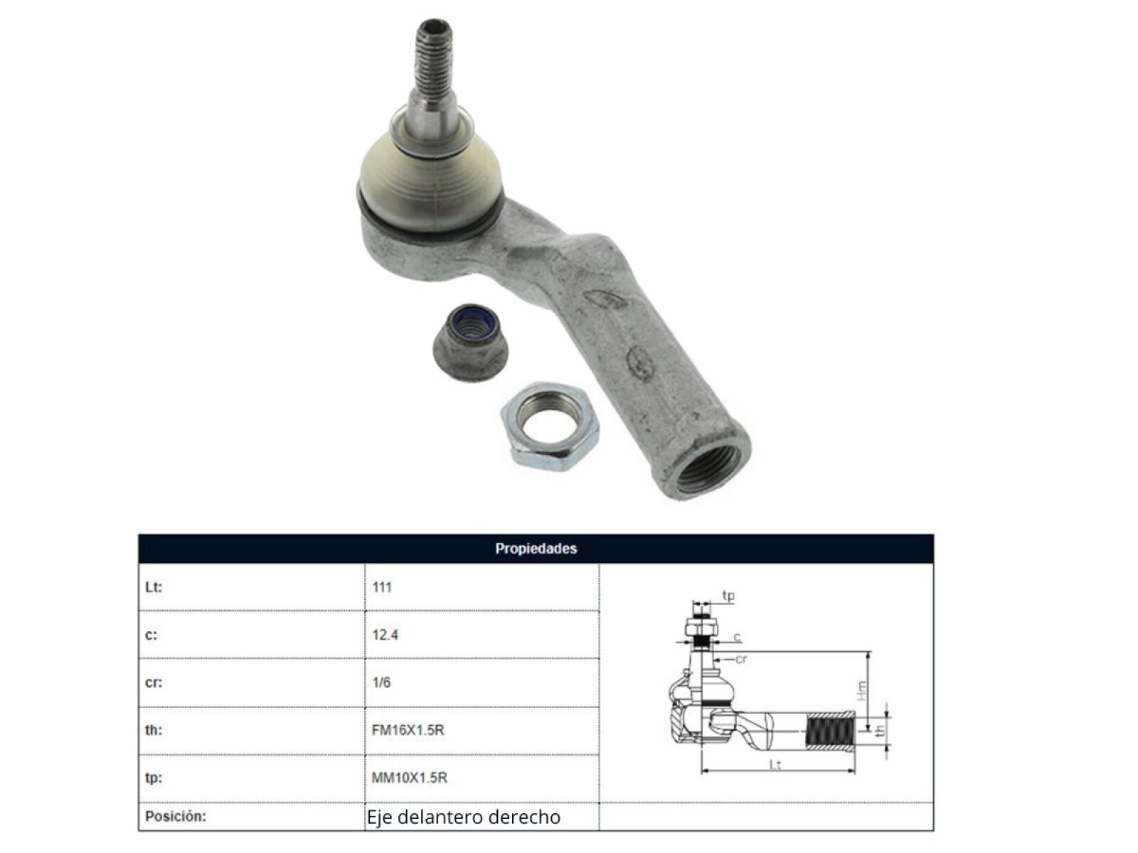 Puntero Ford Focus 14-25 Der 