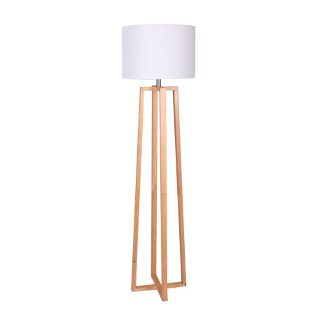 LAMPARA DE PIE MARRÓN MADERA ML219378