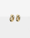 Aros Argollas Metal Argollas De Acero - Dorado