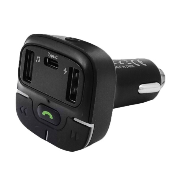 Transmisor Car Bt Ecopowe Usb C 2.4A Fm EP-12 Transmisor Car Bt Ecopowe Usb C 2.4A Fm EP-12
