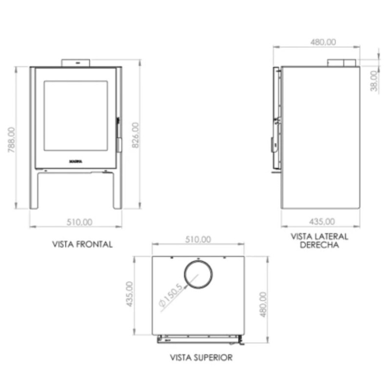 Calefactor Zeta 2.1 Magna Calefactor Zeta 2.1 Magna