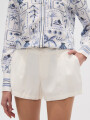 Short Piana Marfil / Off White