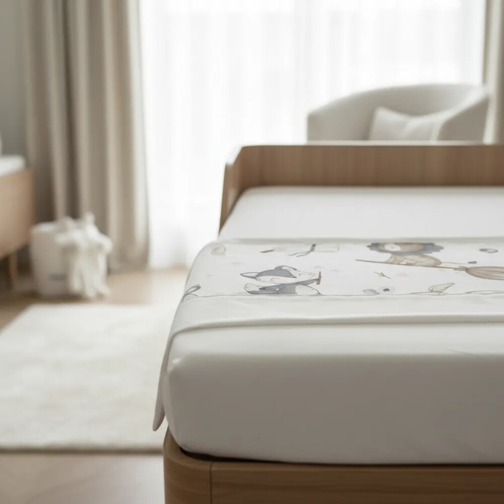 Sabanas minicuna colecho Little Ones ardilla magic