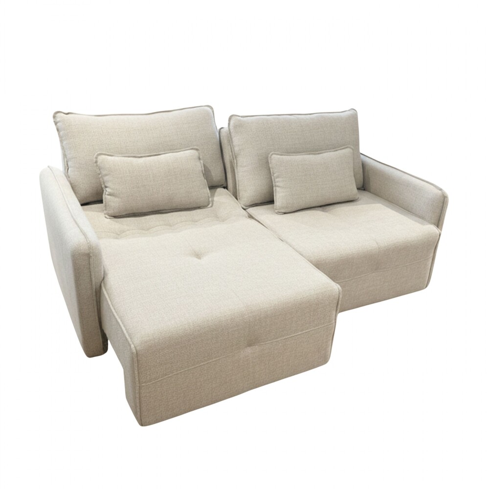 Sillón Cama Céline 3 Cuerpos - Extensible Beige