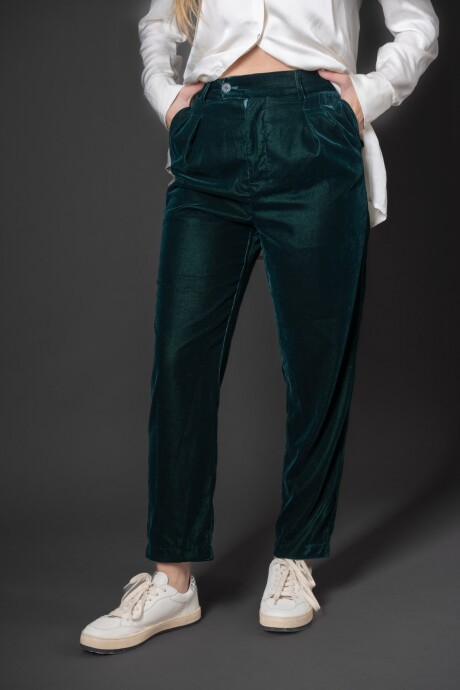 Pantalón Velvet Verde