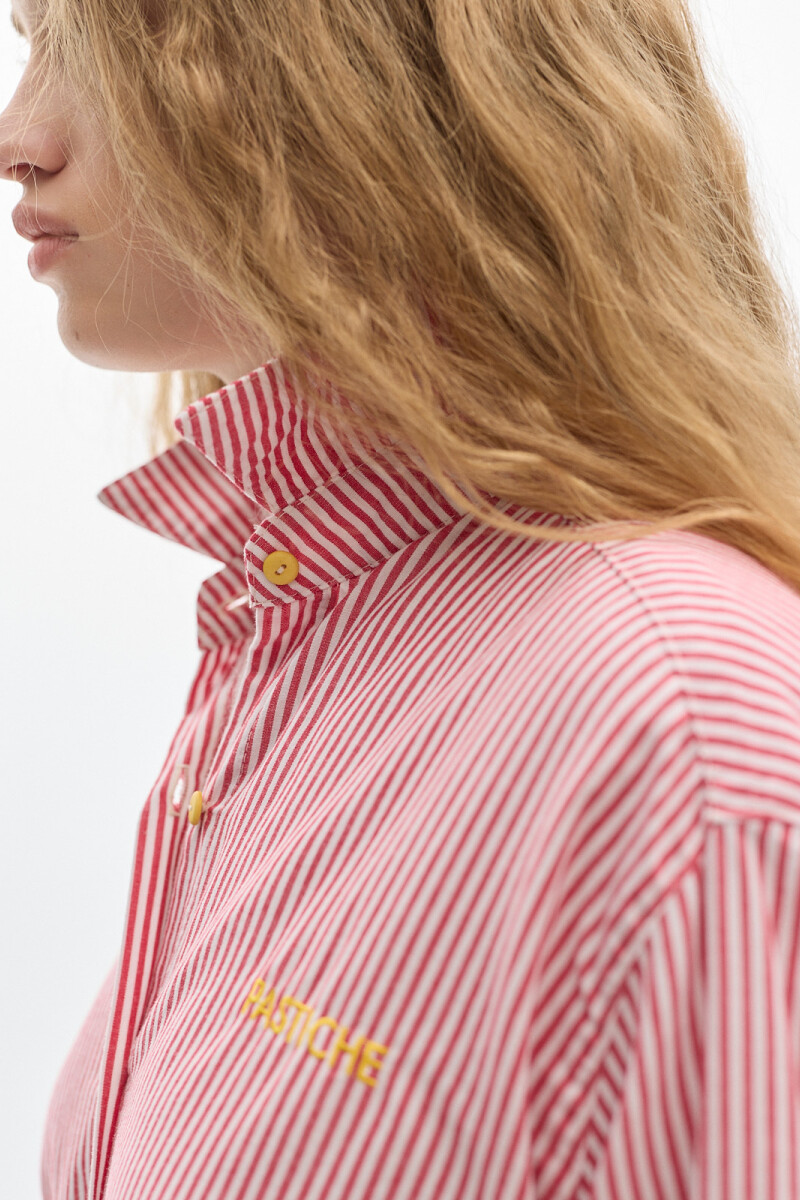 Camisa Noble Stripes Rojo