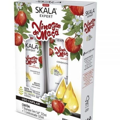 PACK SHAMPOO SKALA 325 ML + ACO 325 ML KERATINA VINAGRE MANZANA PACK SHAMPOO SKALA 325 ML + ACO 325 ML KERATINA VINAGRE MANZANA