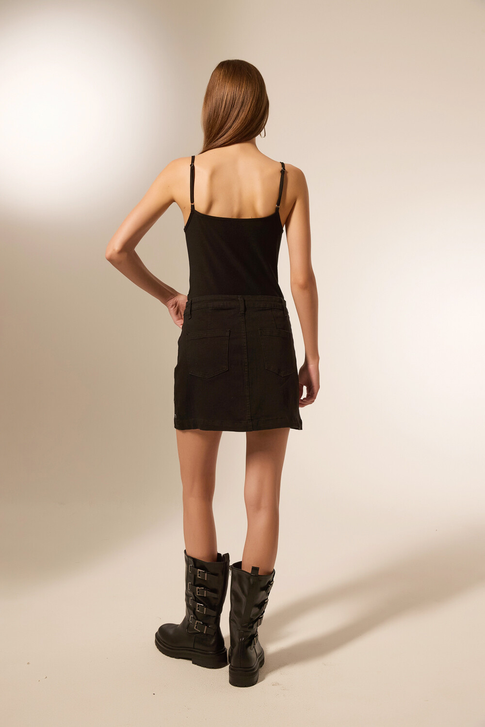 Falda Rochi Negro