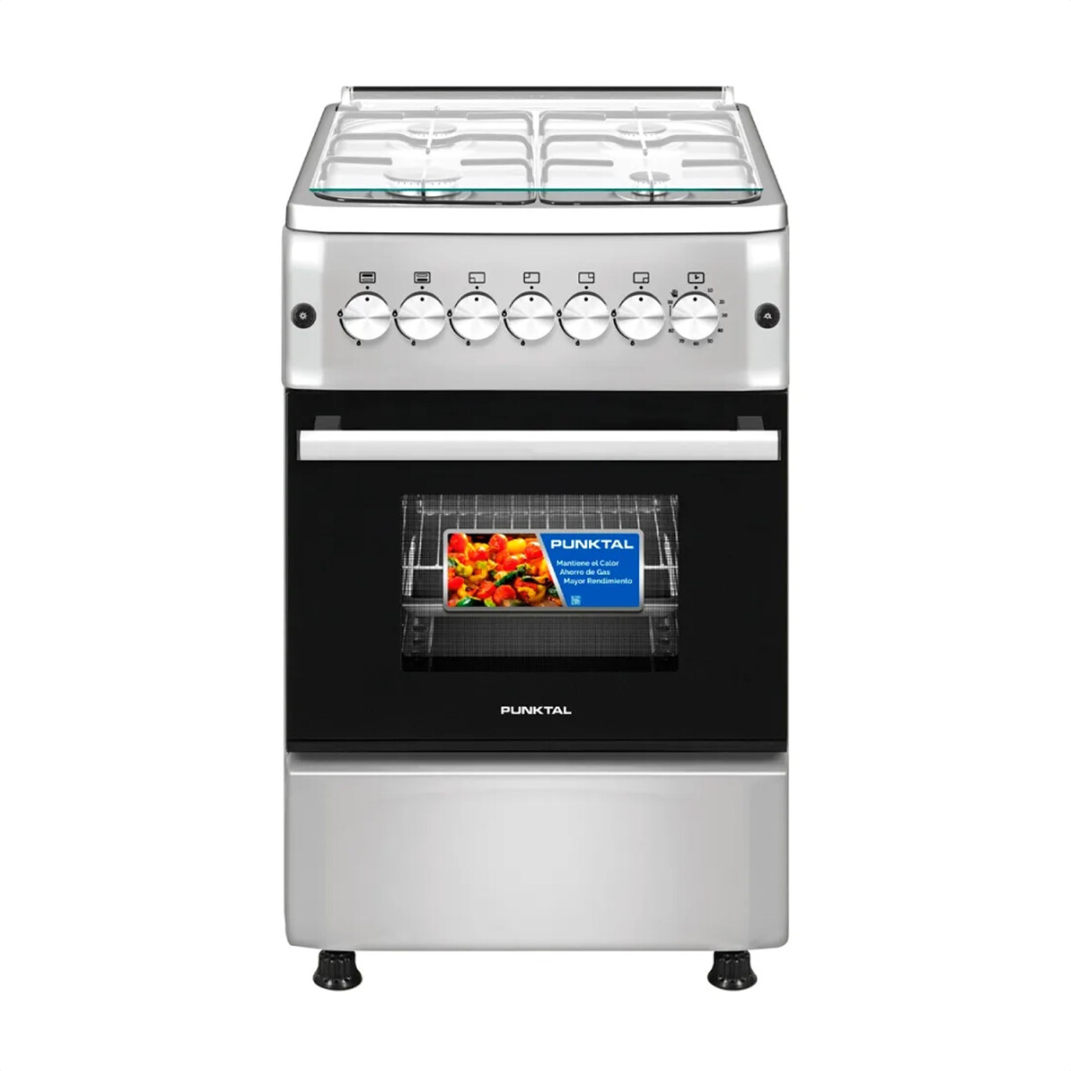 Cocina Total Gas Horno Con Grill Gas Pk-1960tk - COCINA PUNKTAL GAS TURCA PK-1960TK 