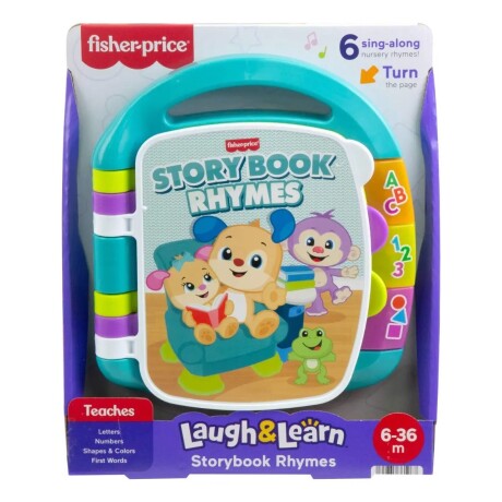 Libro Infantil Fisher Price con Cuentos y Rimas con Sonidos 001