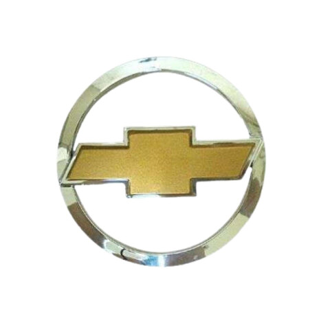 EMBLEMA DE VALIJA (CROMADO Y DORADO) Emblema De Valija (cromado Y Dorado)