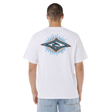 Remera Rip Curl Raw Burst Blanco