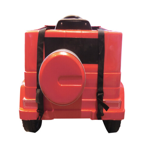 Auto Eléctrico Con Control Remoto, Luz y Música 92 x 48 x 52 cm ROJO