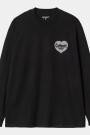 L/S Spree T-Shirt Negro