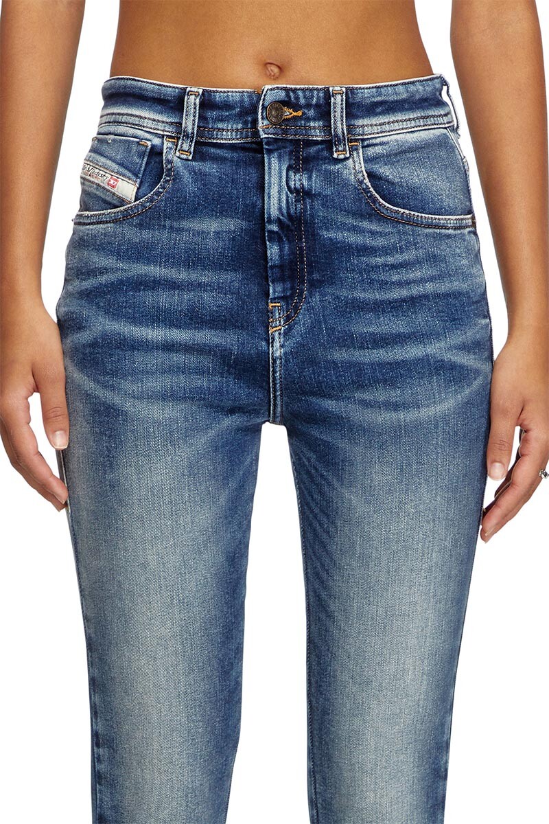 Jean Para Mujer 1984 Slandy-High Azul Marino