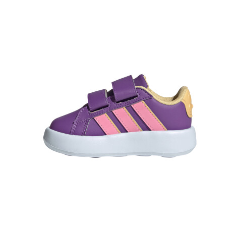 Championes adidas x Disney Minnie Mouse Grand Court de niño Purple & Pink