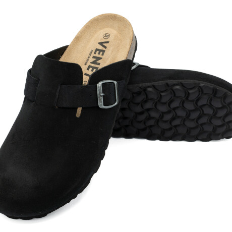 ZUECO VENET - CUERO HELSINKI NEGRO