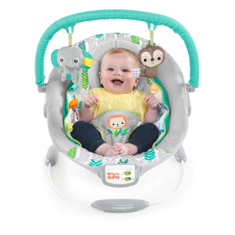 Bouncer Comfy Jungle Vines Bright Starts Bouncer Comfy Jungle Vines Bright Starts