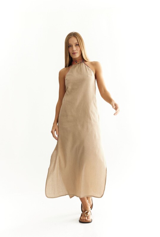 Vestido Capital Beige