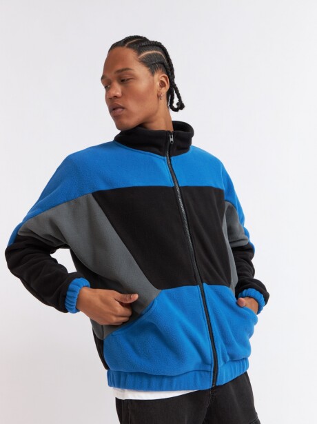 CAMPERA RULO AZUL