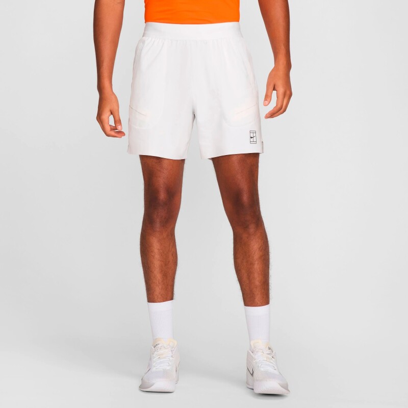 Short NikeCourt Advantage de Hombre Blanco