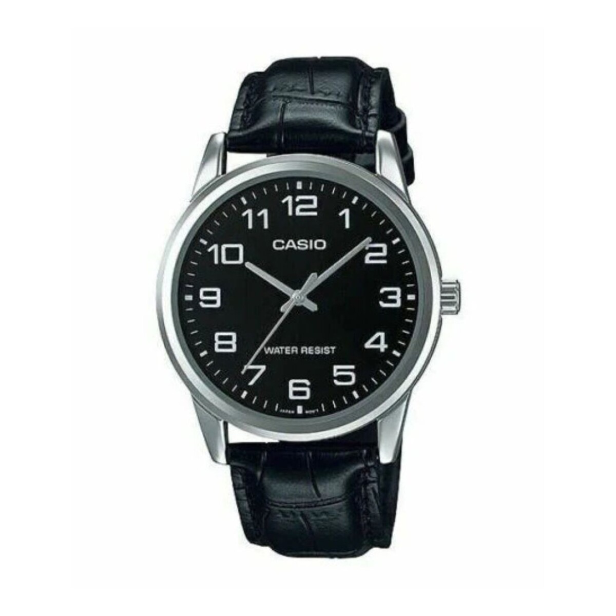 Reloj Casio Mtpv001l-1budf Para Hombre De Cuero 