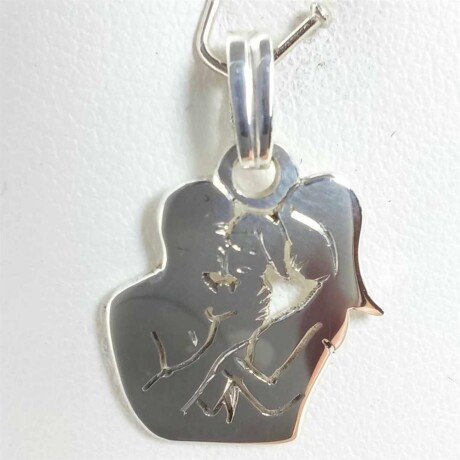Colgante de plata 925, hecho a mano. FAMILY BY FLOR. Colgante de plata 925, hecho a mano. FAMILY BY FLOR.