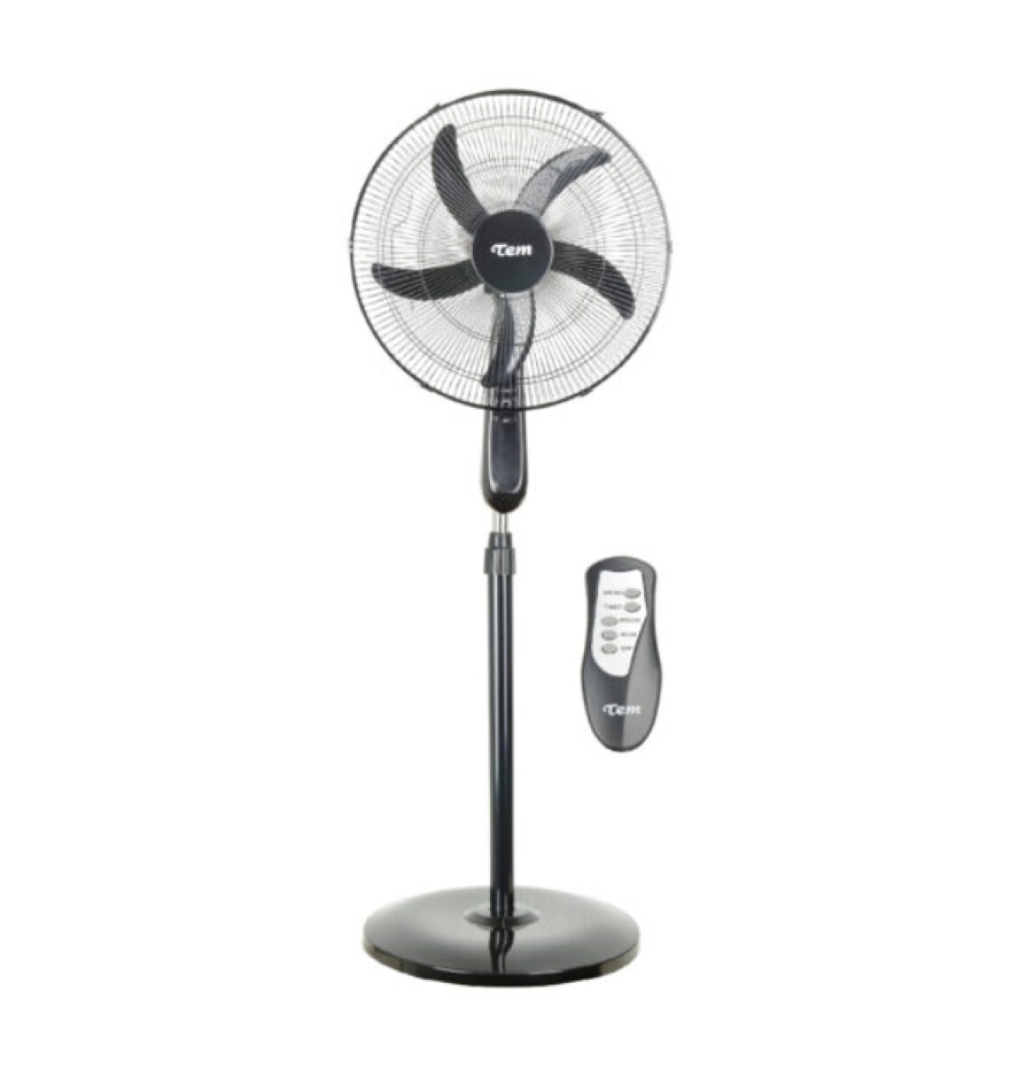 Ventilador De Pie Tem Con Control Remoto 