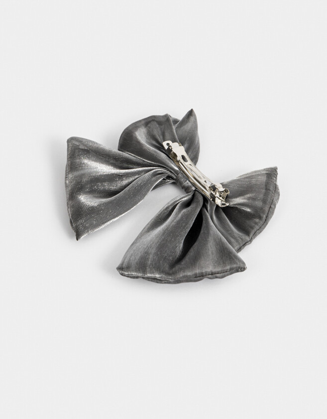 Hebillas Francesas Con moño Hebilla Francesa Con Moño - Plateado Hematite