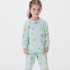 PIJAMA ML FEM VERDE LIMA