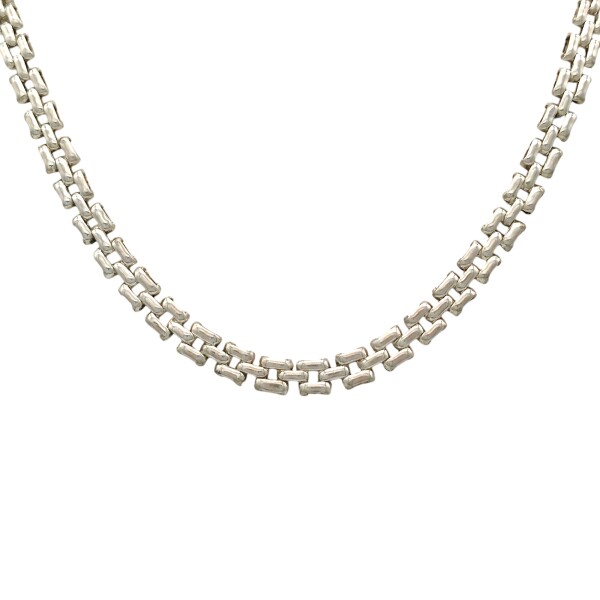 Cadena Panther-Plata y Oro-Sin piedra-CD5036 Sinpiedra