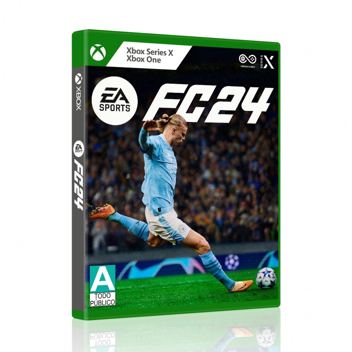 Juego Físico EA SPORTS FC 24 Edición Estándar para XBOX ONE y XBOX Series S | X Negro