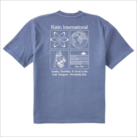 Remera Katin Forecast Relaxed Azul
