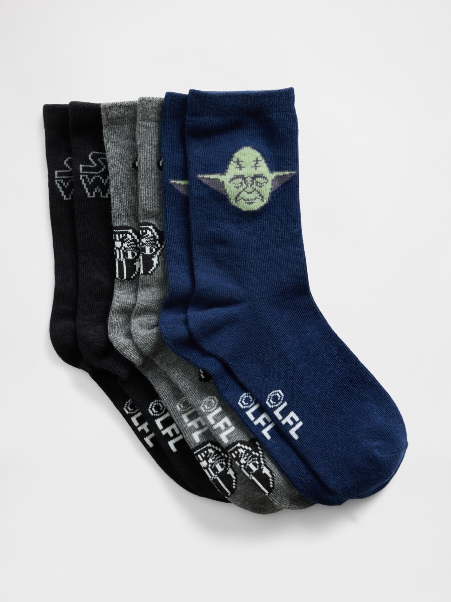 Medias Pack X3 Star Wars Niño - Star Wars Group 