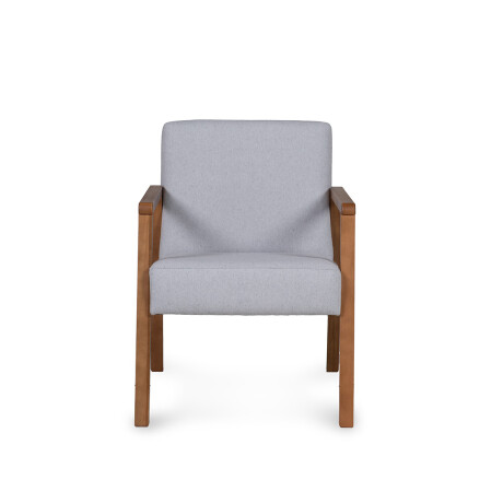 Butaca Slim - Tela Rústica 291-G2 (Ceniza)