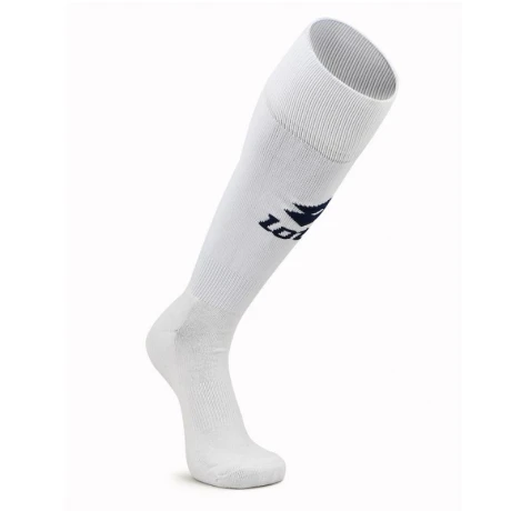 Media Lotto Futbol Unisex Blanco-Marino S/C